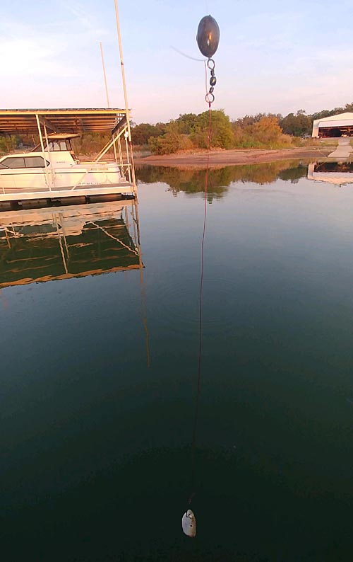 fishing guide on Lake Buchanan